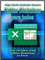 Tablas dinámicas para todos. Desde simples tablas hasta Power-Pivot: Guía útil para crear tablas dinámicas en Excel