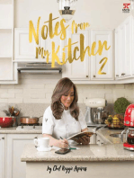 Notes From My Kitchen 2: Notes From My Kitchen by Reggie Aspiras, #2