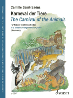 The Carnival of the Animals: In a simple arrangement for piano