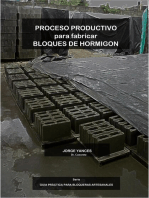 Proceso Productivo para Fabricar Bloques de Hormigón: Bloqueras artesanales, #2