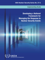 Developing a National Framework for Managing the Response to Nuclear Security Events: Implementing Guide