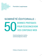 Sobriété éditoriale : 50 bonnes pratiques pour écoconcevoir vos contenus web: Communiquons moins, communiquons mieux