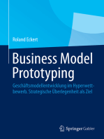 Business Model Prototyping: Geschäftsmodellentwicklung im Hyperwettbewerb.  Strategische Überlegenheit als Ziel