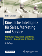 Künstliche Intelligenz für Sales, Marketing und Service: Mit AI und Bots zu einem Algorithmic Business – Konzepte und Best Practices