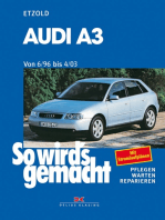 Audi A3 6/96 bis 4/03: So wird's gemacht - Band 110