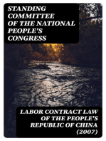 Labor Contract Law of the People's Republic of China (2007)