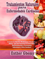 Tratamientos Naturales para Enfermedades Cardíacas: A través de Hierbas Medicinales Alcalinas y Dietas, que Incrementan la Inmunidad; Desintoxicación y Prevención Infecciones y Paro Cardiaco