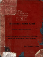 Intimacy with God and my Well-worn Bible