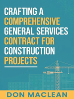 Crafting a Comprehensive General Services Contract for Construction Projects: Construction Contracting DML, #1