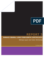 Barack Obama LFBC Forged - Report #3 - by Mara Zebest - 18 Jul 2012