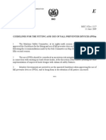 MSC.1-Circ.1327-Guidelines For The Fitting and Use of Fall Prevention Devices (FPDS)