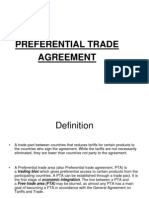 Preferential Trade Blocks