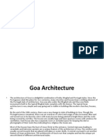 Goa Architecture