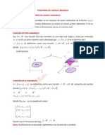 Funciones de Varias Variables