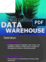 Data Warehouse and Data Sources