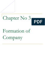 Chapter No 3 Formation of Company