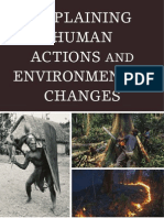 Explaining Human Actions and Environmental Changes