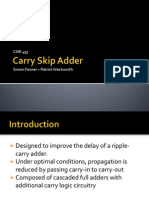 Carry Skip Adder