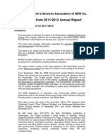 MCSA - Excerpt From Annual Report 11-12 9 2012