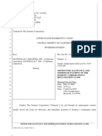 Motion For Allowance and Immediate Payment of The Dometic Corporation'S Reclamation Claim