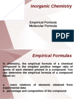 Yvonne - Empirical and Molecular Formula