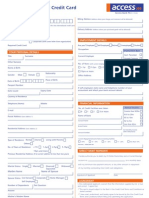 Visa International Application Form