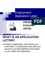 Application Letter