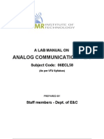 Analog Communication Manual