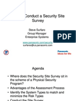 How To Conduct A Security Site Survey PDF