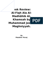 Book Review: Al-Fiqh Ala Al-Madhāhib Al-Khamsah by Muhammad Jawad Maghniyyah