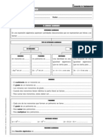 Unidad 4. El Lenguaje Algebraico PDF