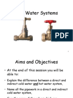 Cold Water Systems