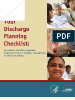 Discharge Planning Checklist