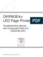 OKIPAGE 4w (Parts, Circuit Diagram) Troubleshooting Manual