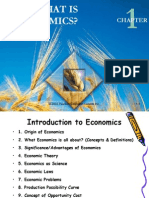 Definition of Economics......