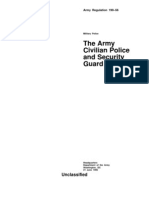 Ar 190-56 Army Civilian Police & Security Program