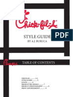 Product ReDesign Chick-Fil-a Style Guide