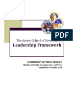 ASOG - Leadership Framework