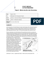 Staff Report Action Required Supplementary Report - Mimico-by-the-Lake Secondary Plan