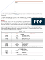 German Regular Verbs - Pres. Tense