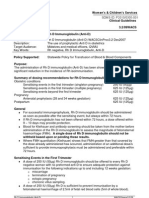 RH D Immunoglobulin (Anti-D)