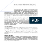 Preziosi - Organ. Diagnosis Questionnaire ODQ