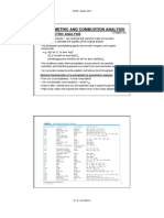 V. Gravimetric Analysis