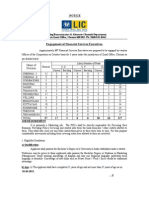 LIC of India - Financial Service Executive Recruitment Notification 2013