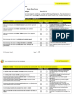 Year 1 Self-Assessment