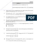 Hyperbola Problems