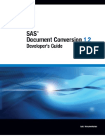 SAS Document Conversion