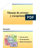 Manejo de Errores y Excepciones