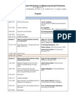 Attachment 1 - AGENDA - Measuring Social Protection (FINAL)