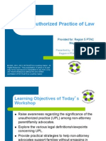 The Unauthorized Practice of Law: Tapping Into The Positive Power of Family Support While Protecting The Parent Center